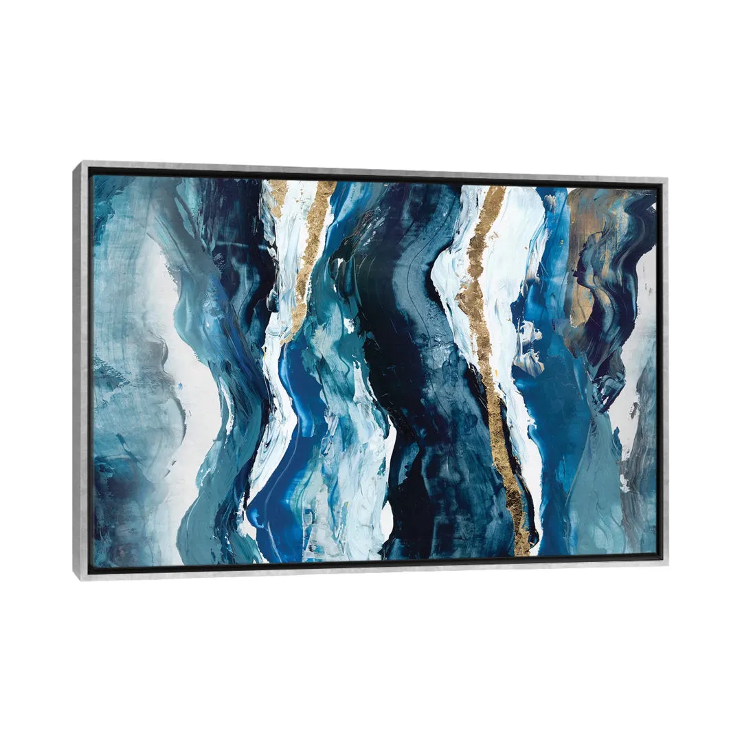 Effectus II by Isabelle Z - Wrapped Canvas Print The Twillery Co.® Size: 40" H x 60" W x 1.5" D Format: Silver Framed