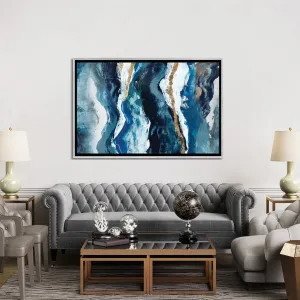 Effectus II by Isabelle Z - Wrapped Canvas Print The Twillery Co.® Size: 40" H x 60" W x 1.5" D Format: Silver Framed