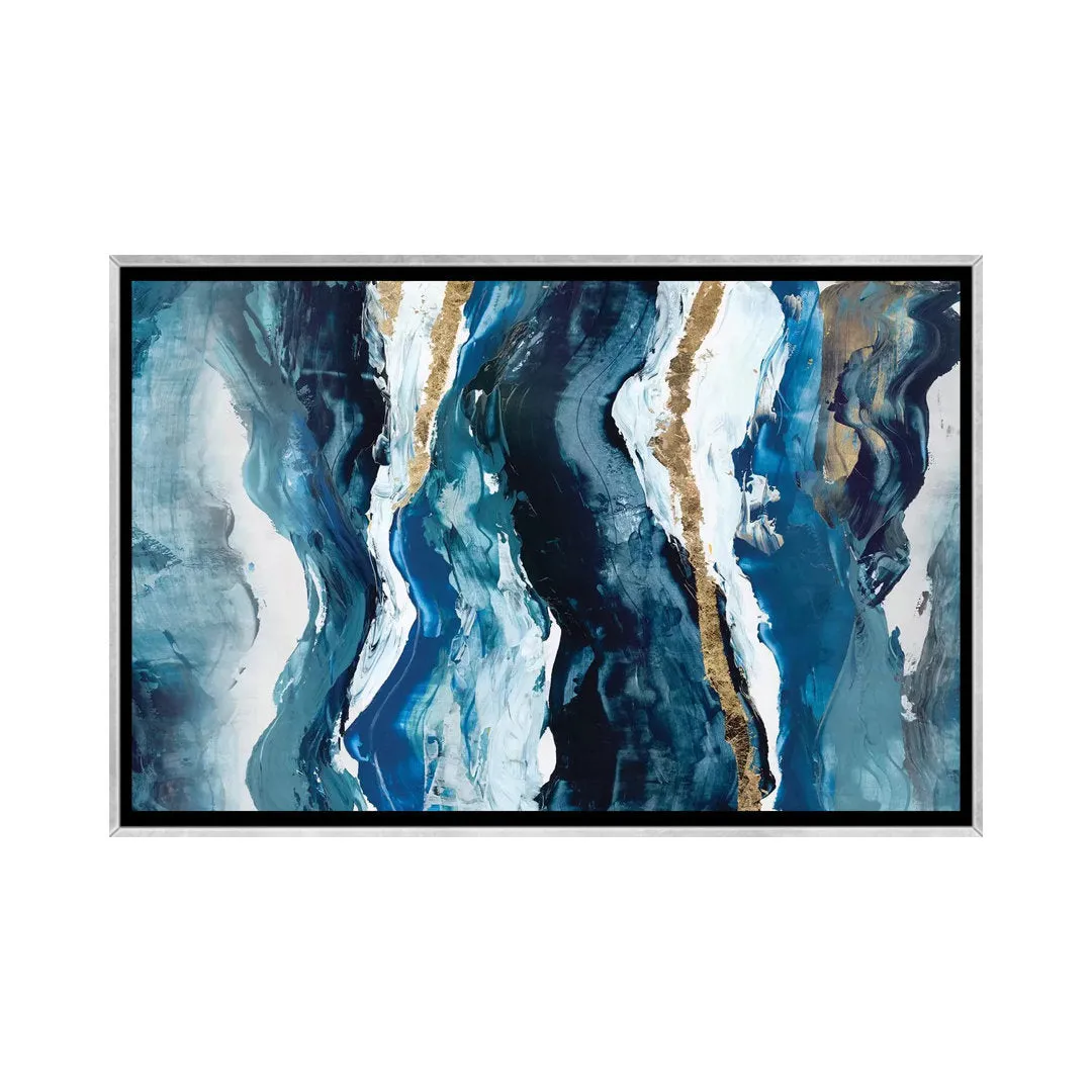 Effectus II by Isabelle Z - Wrapped Canvas Print The Twillery Co.® Size: 40" H x 60" W x 1.5" D Format: Silver Framed