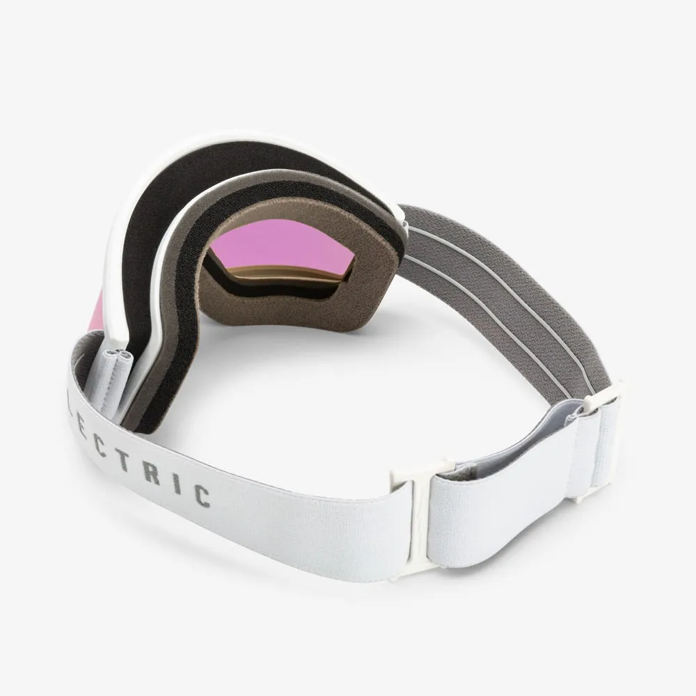 Electric HEX Matte White Goggle 2025