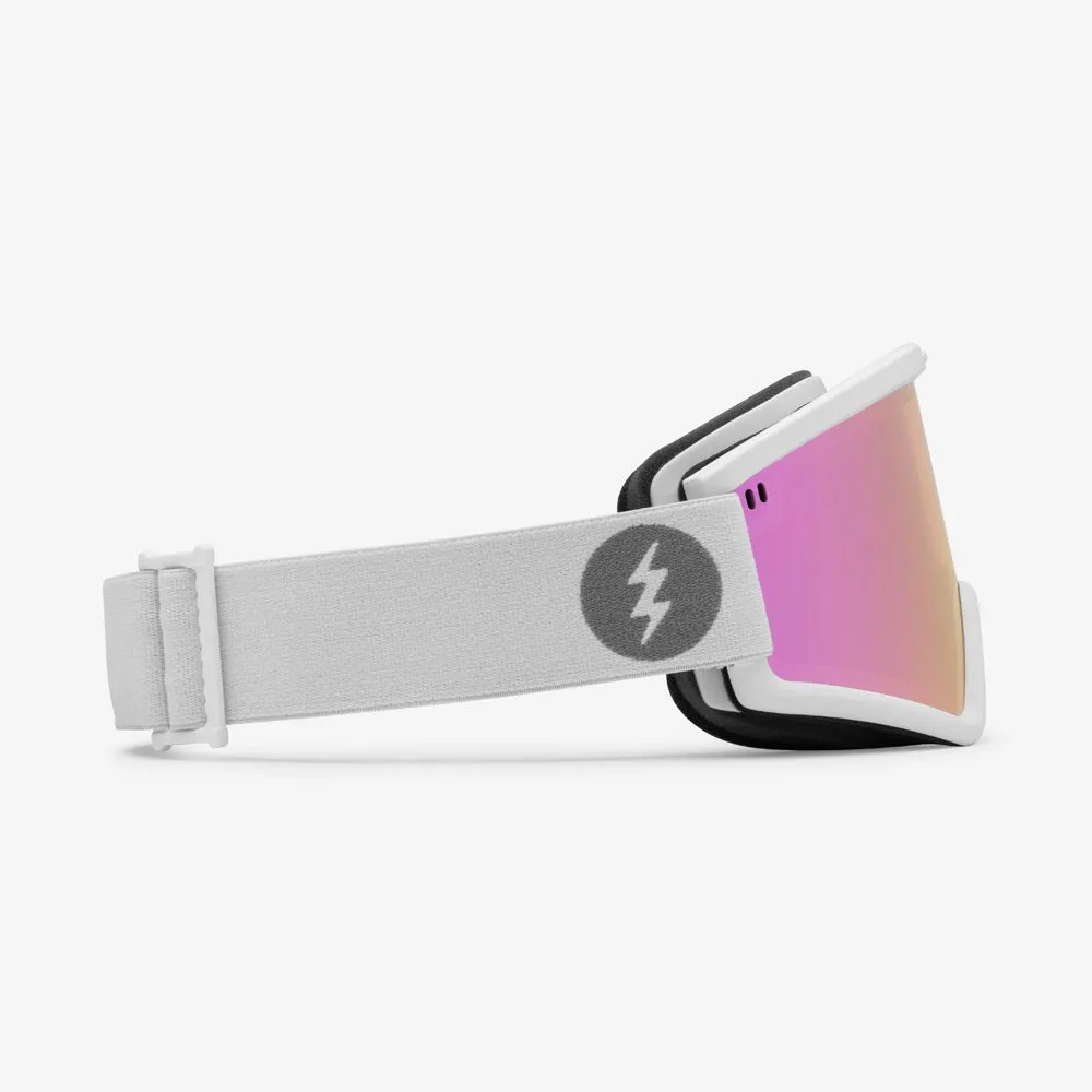 Electric HEX Matte White Goggle 2025
