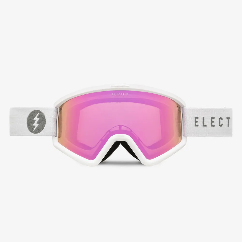 Electric HEX Matte White Goggle 2025