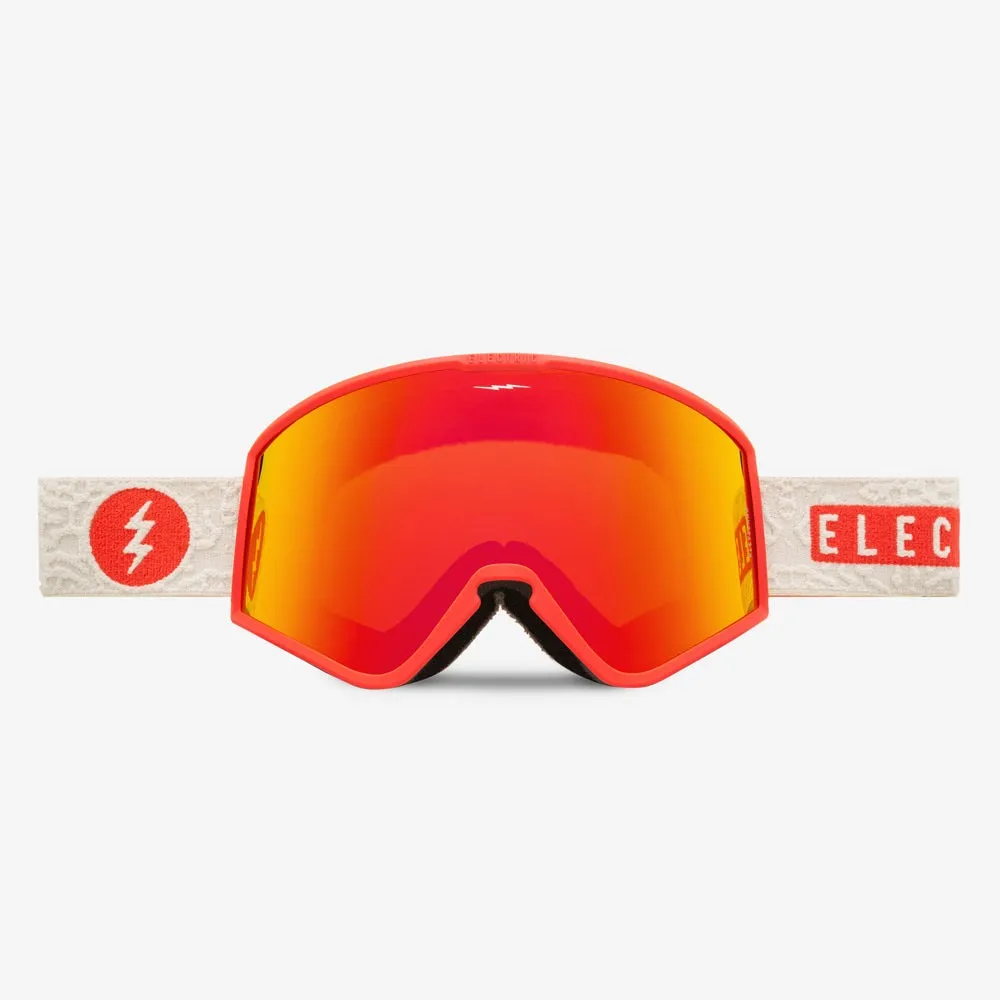 Electric Kleveland EK1 Flood Red Goggles   BL 2025
