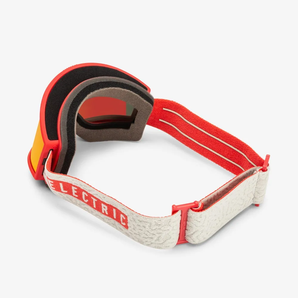 Electric Kleveland EK1 Flood Red Goggles   BL 2025