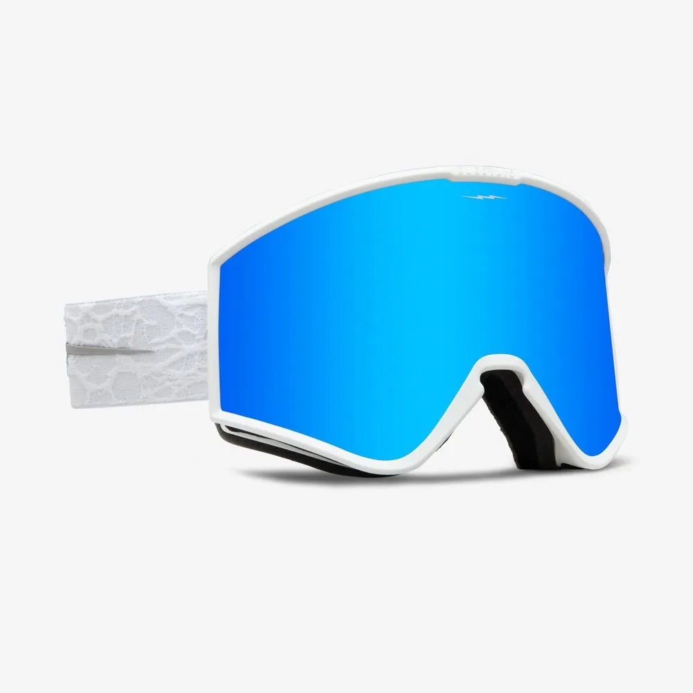 Electric Kleveland EK1 Matte White Goggles   BL 2025