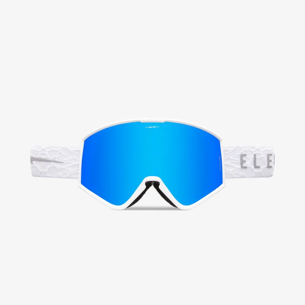 Electric Kleveland EK1 Matte White Goggles   BL 2025