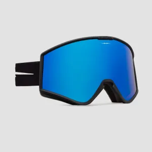 Electric Kleveland Snow Goggles Matte Black/Blue Chrome