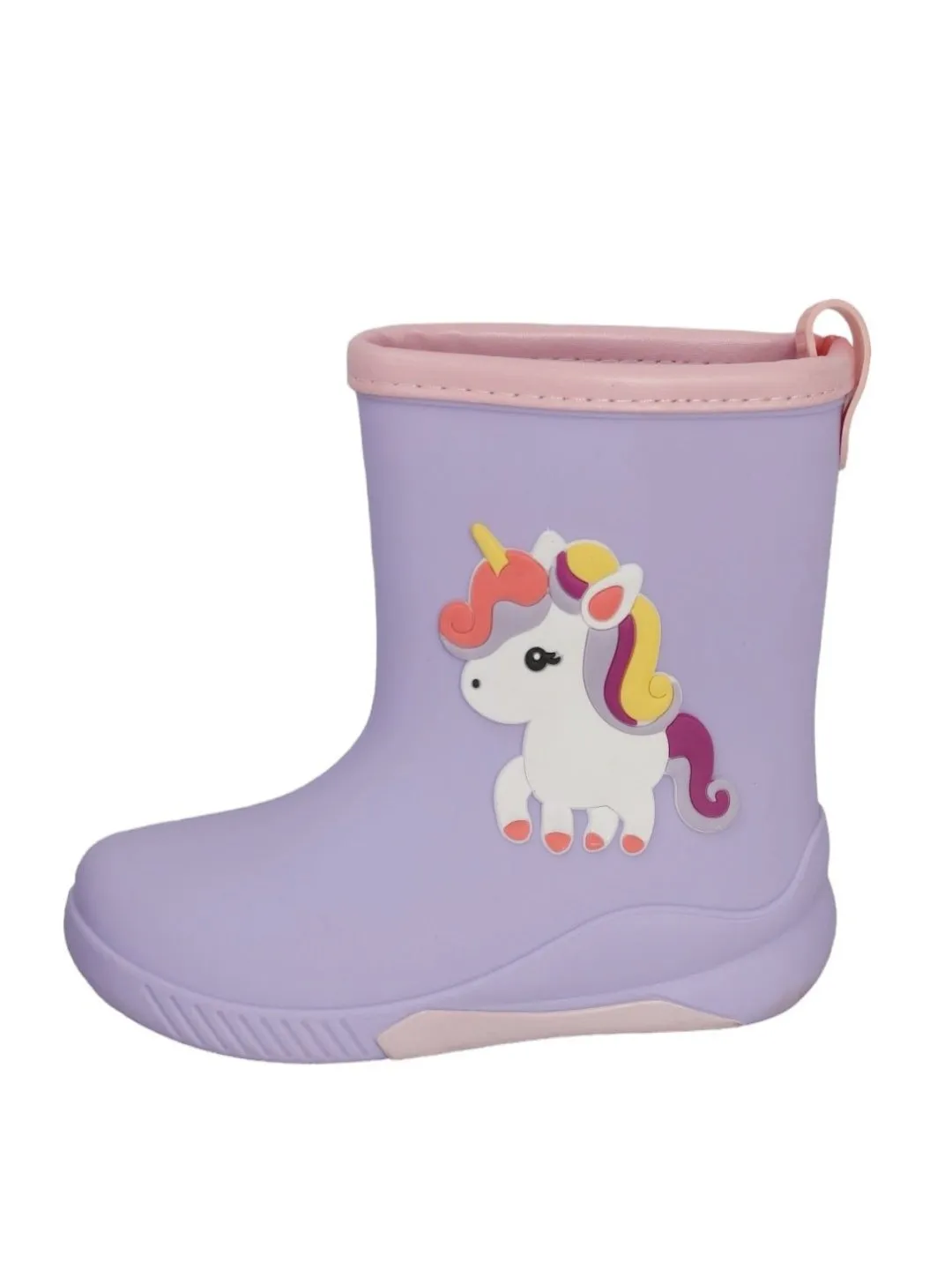 Enchanted Unicorn Purple Rain Boots For Girls