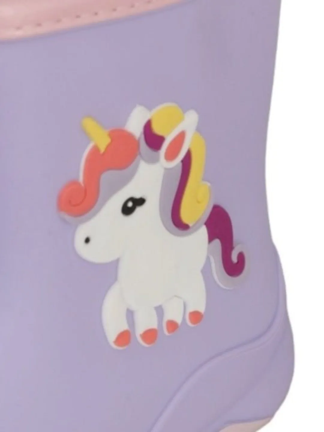 Enchanted Unicorn Purple Rain Boots For Girls