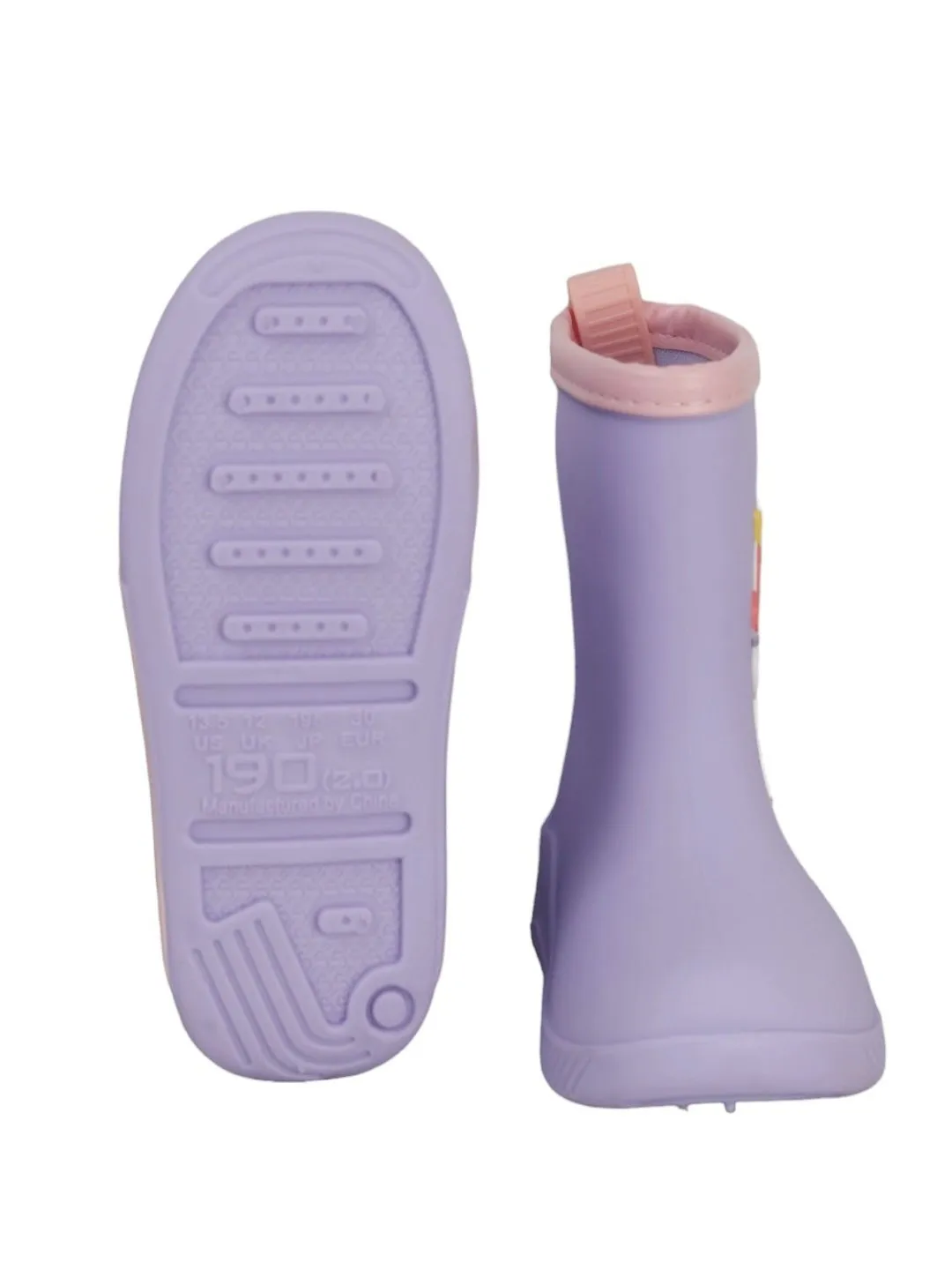 Enchanted Unicorn Purple Rain Boots For Girls
