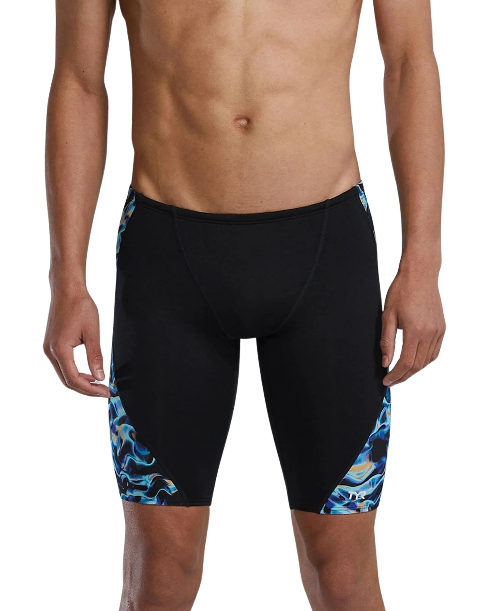 Energia Durafast Elite Blade Splice Swim Jammer - Black/Blue