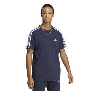 Essentials Single Jersey 3-Stripes T-Shirt (M)