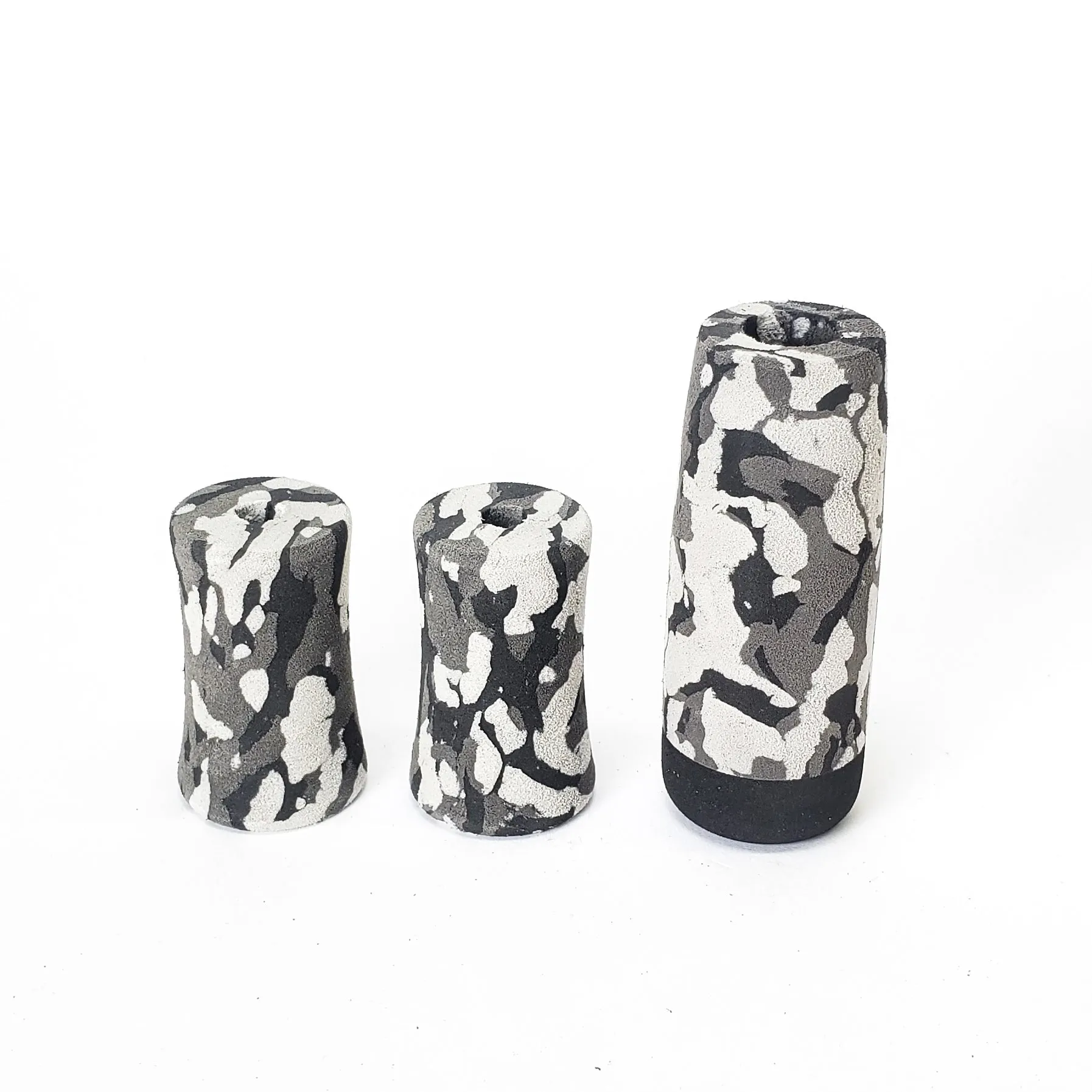 EVA Snow Camo Split Grip Set for Spinning Rods