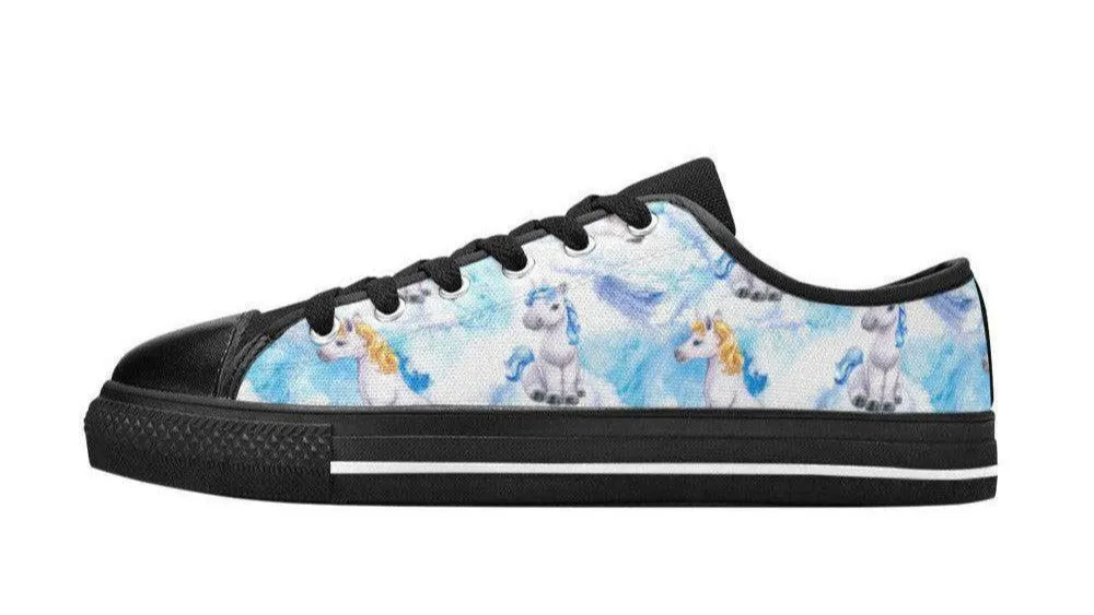 Fantasy Unicorns Kid's Canvas Sneakers