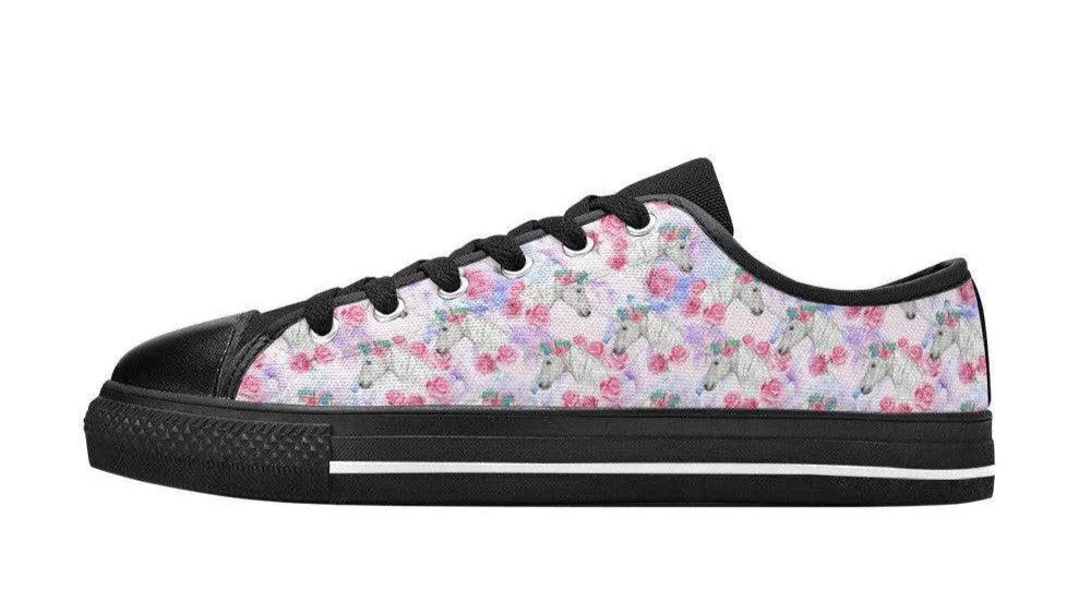 Fantasy Unicorns Kid's Canvas Sneakers