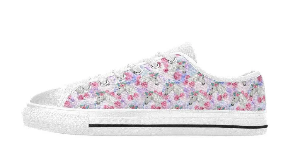 Fantasy Unicorns Kid's Canvas Sneakers