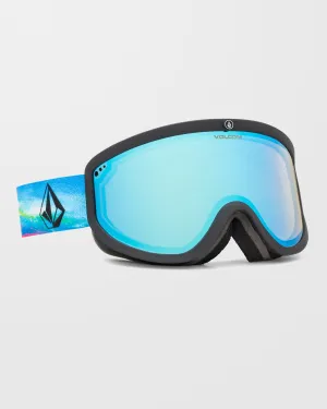 Footprints Mike Ravelson Goggle ( Bonus Lens - Dark grey) - Ice Chrome