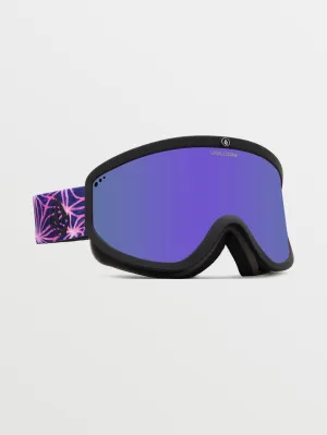 Footprints Mike Ravelson Goggle (  Bonus Lens - Yellow) - PURPLE CHROME