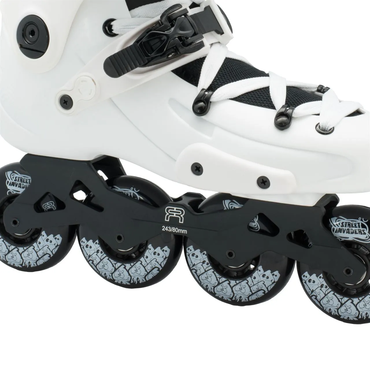 FR 1 80 In-Line Skates - White