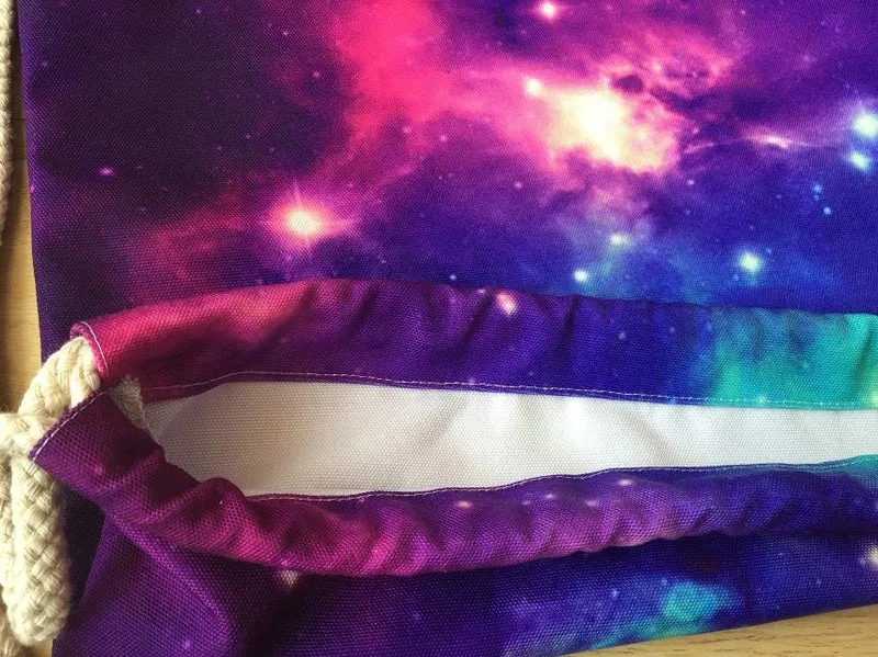 Galaxy Drawstring Bag