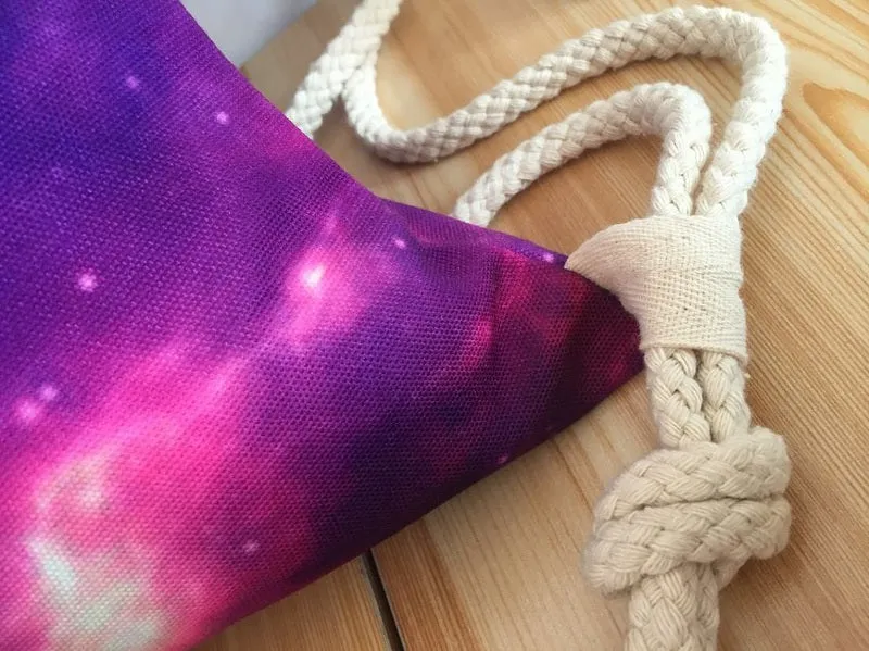 Galaxy Drawstring Bag