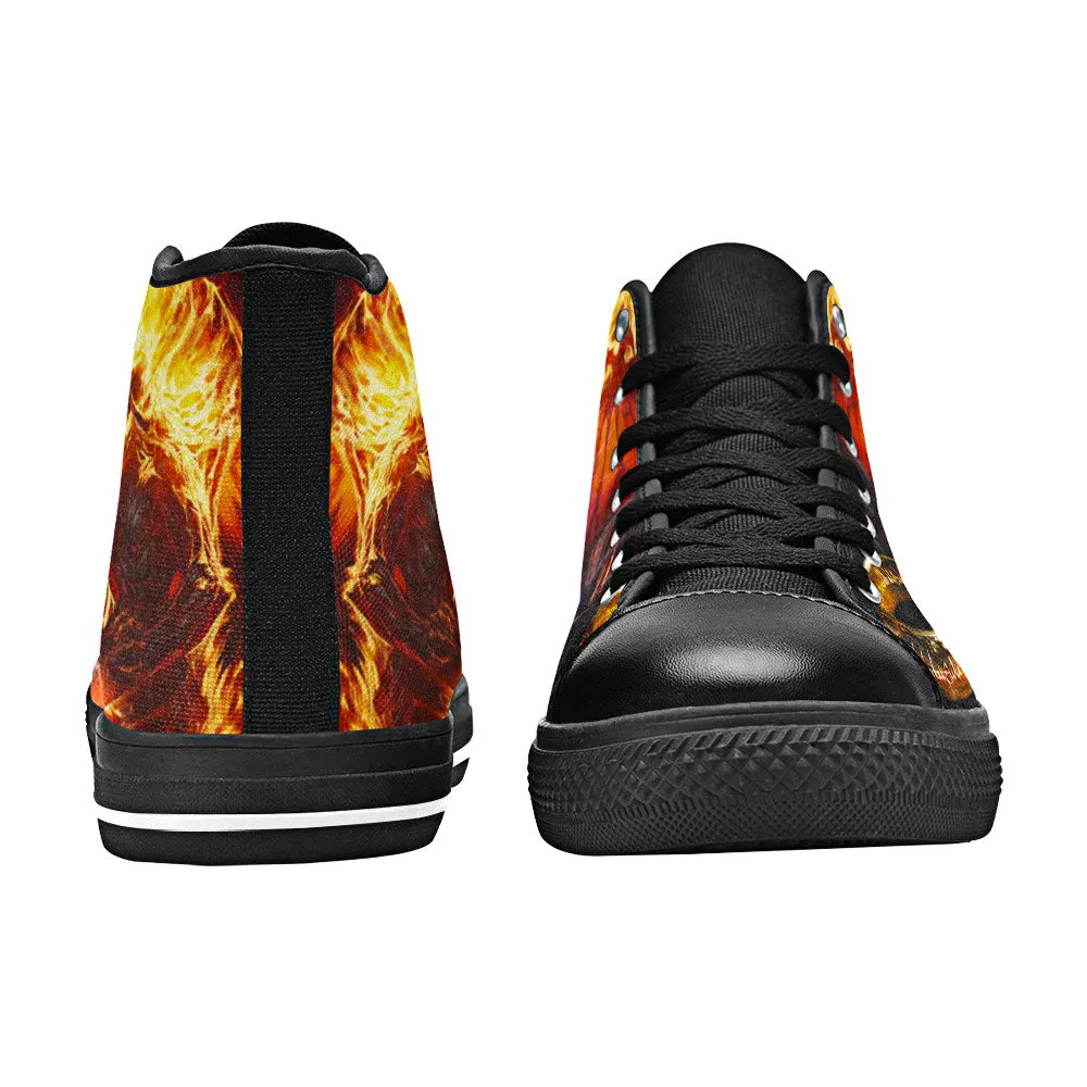 Gandalf Lord of The Rings Shoes High Top Sneakers for Kids and Adults