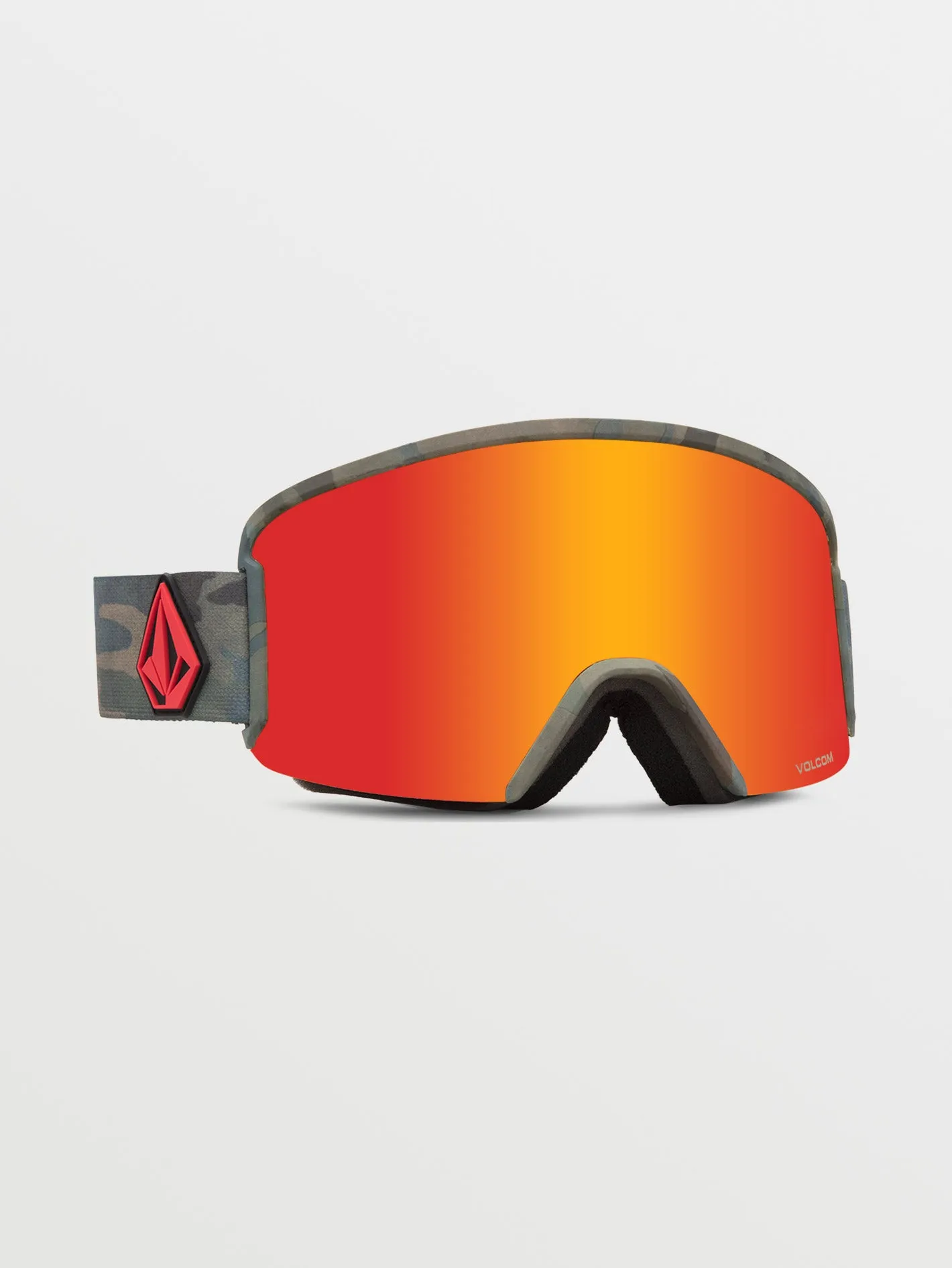 Garden Cloudwash Camo Goggle (  Bonus Lens - Yellow) - RED CHROME