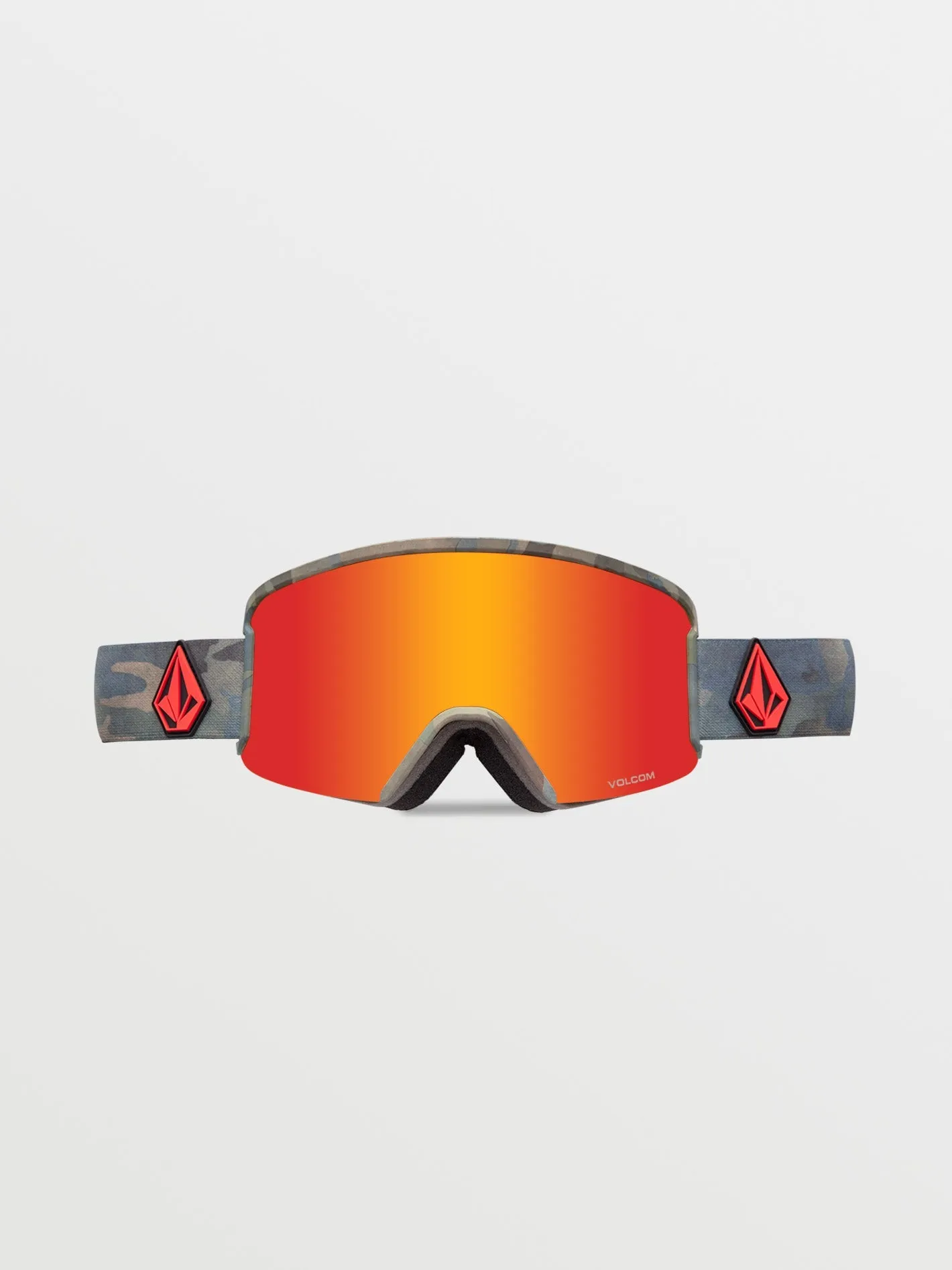 Garden Cloudwash Camo Goggle (  Bonus Lens - Yellow) - RED CHROME