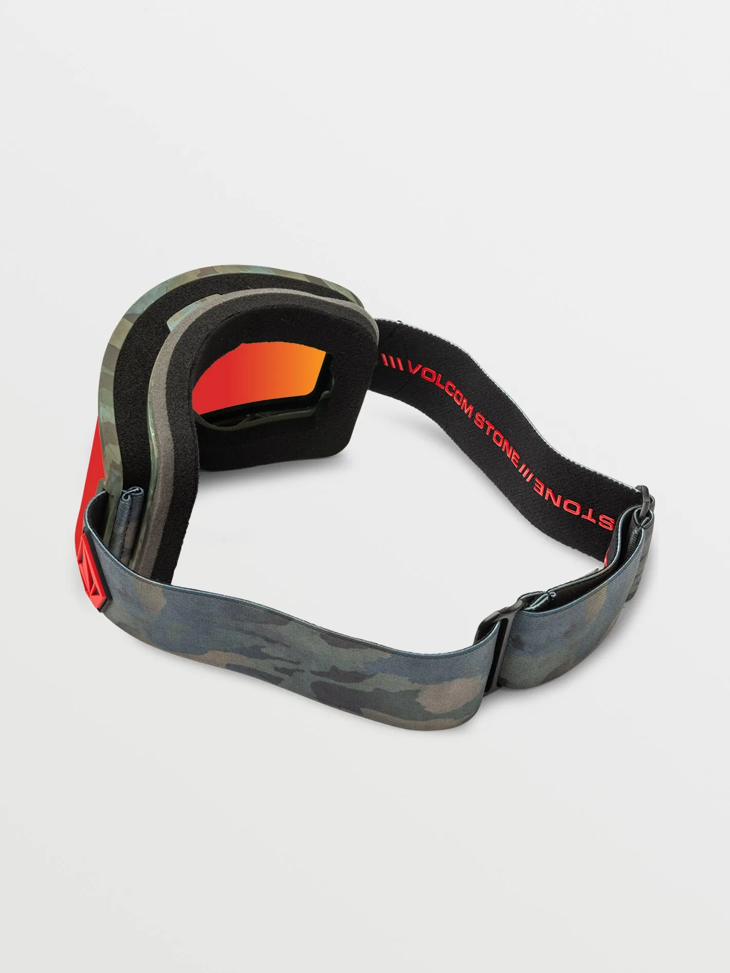 Garden Cloudwash Camo Goggle (  Bonus Lens - Yellow) - RED CHROME