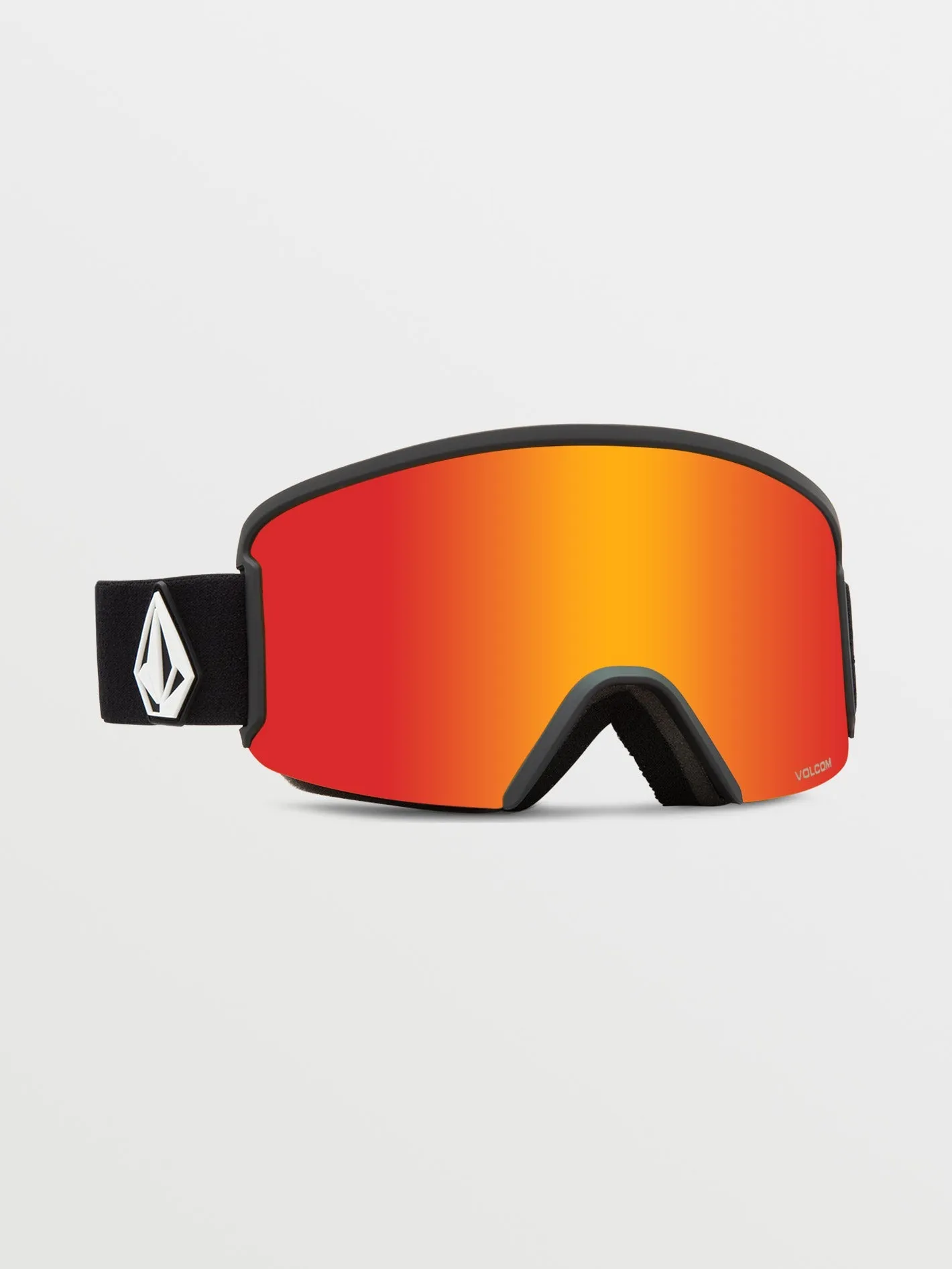 Garden Matte Black Goggle (  Bonus Lens - Yellow) - RED CHROME
