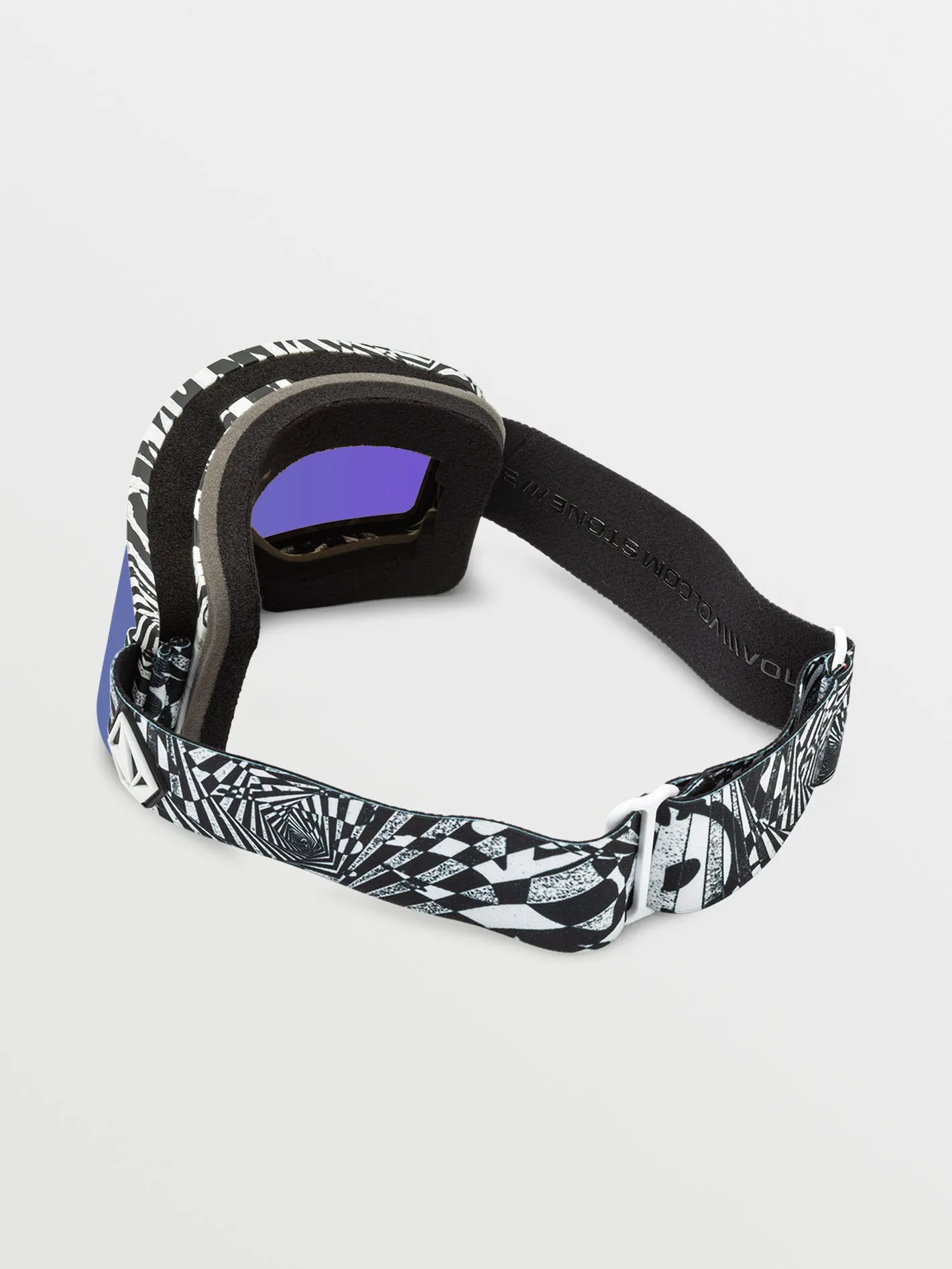 Garden Op Art Goggle (  Bonus Lens - Yellow) - PURPLE CHROME
