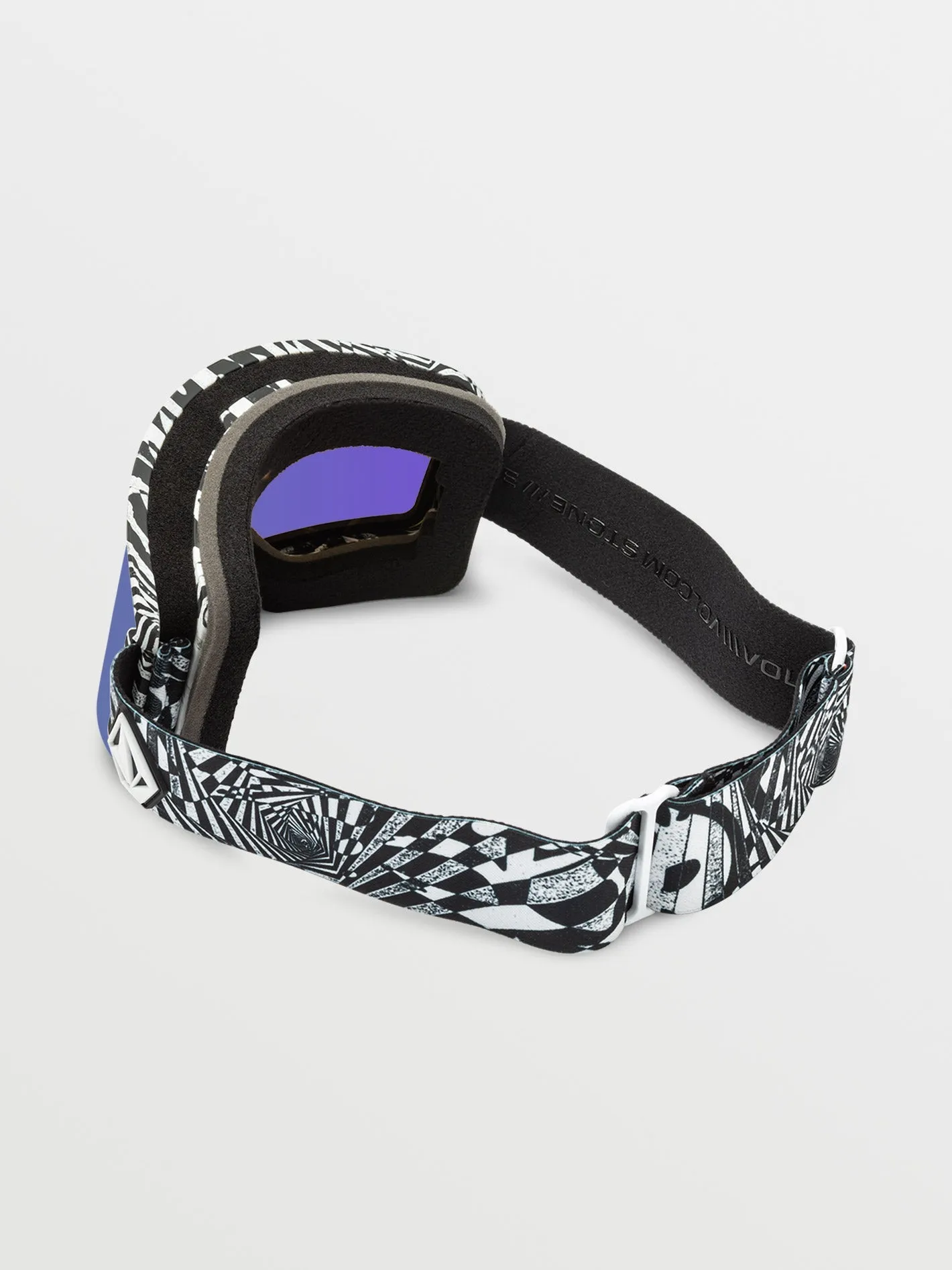Garden Op Art Goggle (  Bonus Lens - Yellow) - PURPLE CHROME