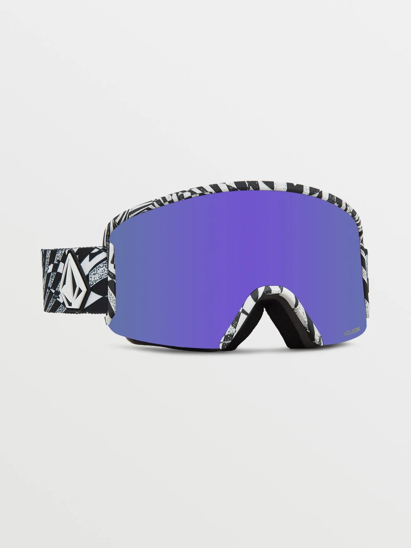 Garden Op Art Goggle (  Bonus Lens - Yellow) - PURPLE CHROME