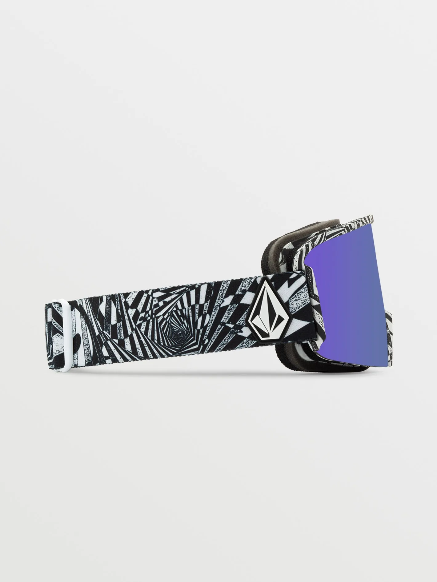 Garden Op Art Goggle (  Bonus Lens - Yellow) - PURPLE CHROME