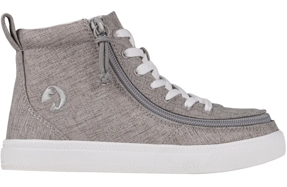 Grey Jersey BILLY Classic Lace Highs - 21300-050