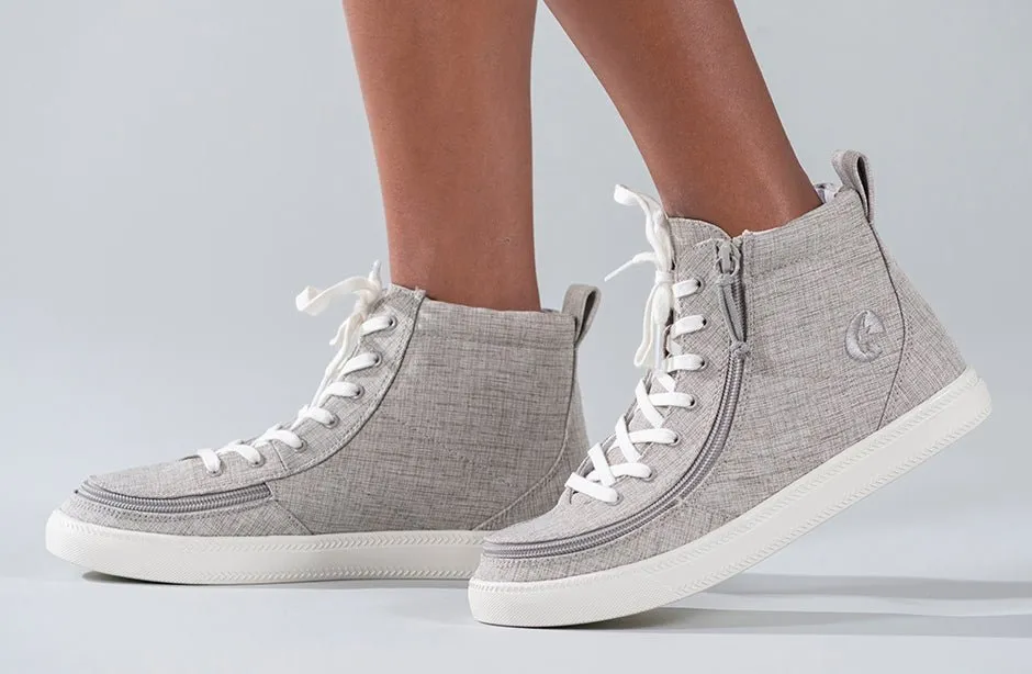 Grey Jersey BILLY Classic Lace Highs - 21300-050