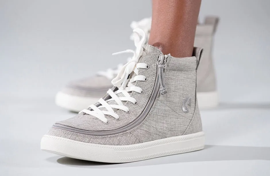 Grey Jersey BILLY Classic Lace Highs - 21300-050