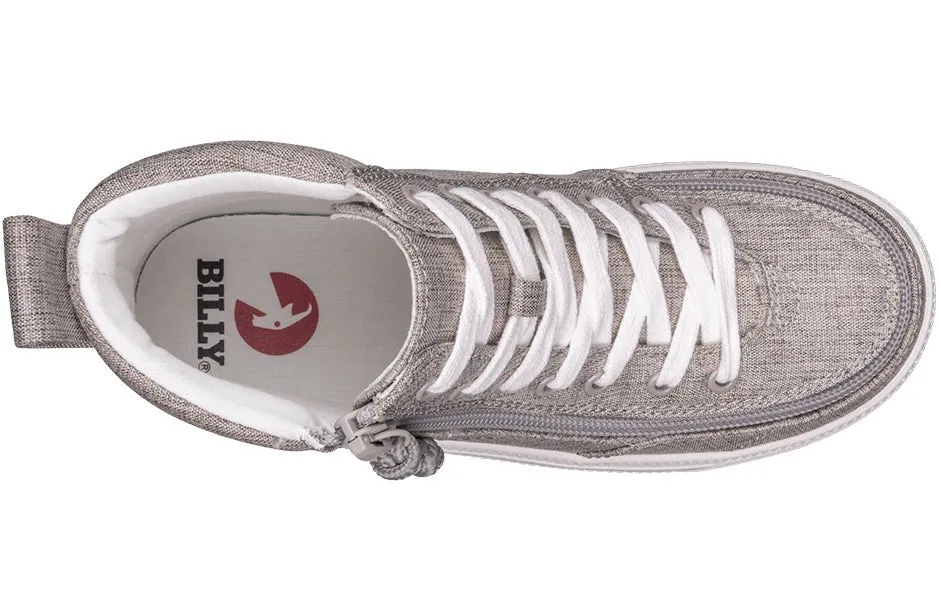 Grey Jersey BILLY Classic Lace Highs - 21300-050