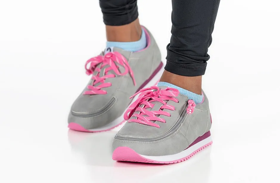 Grey/Fuchsia BILLY Joggers
