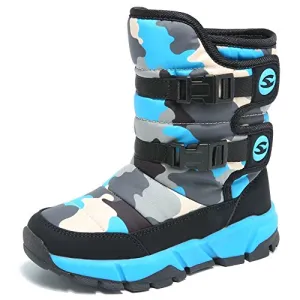 GUBARUN Boys Snow Boots Winter Waterproof Slip Resistant Cold Weather Shoes (Toddler/Little Kid/Big Kid).