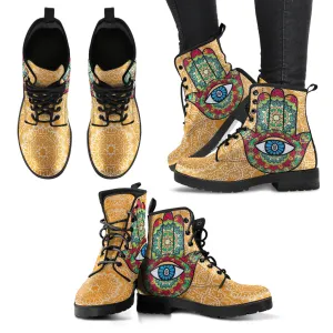 Hamsa Hand Handcrafted Boots
