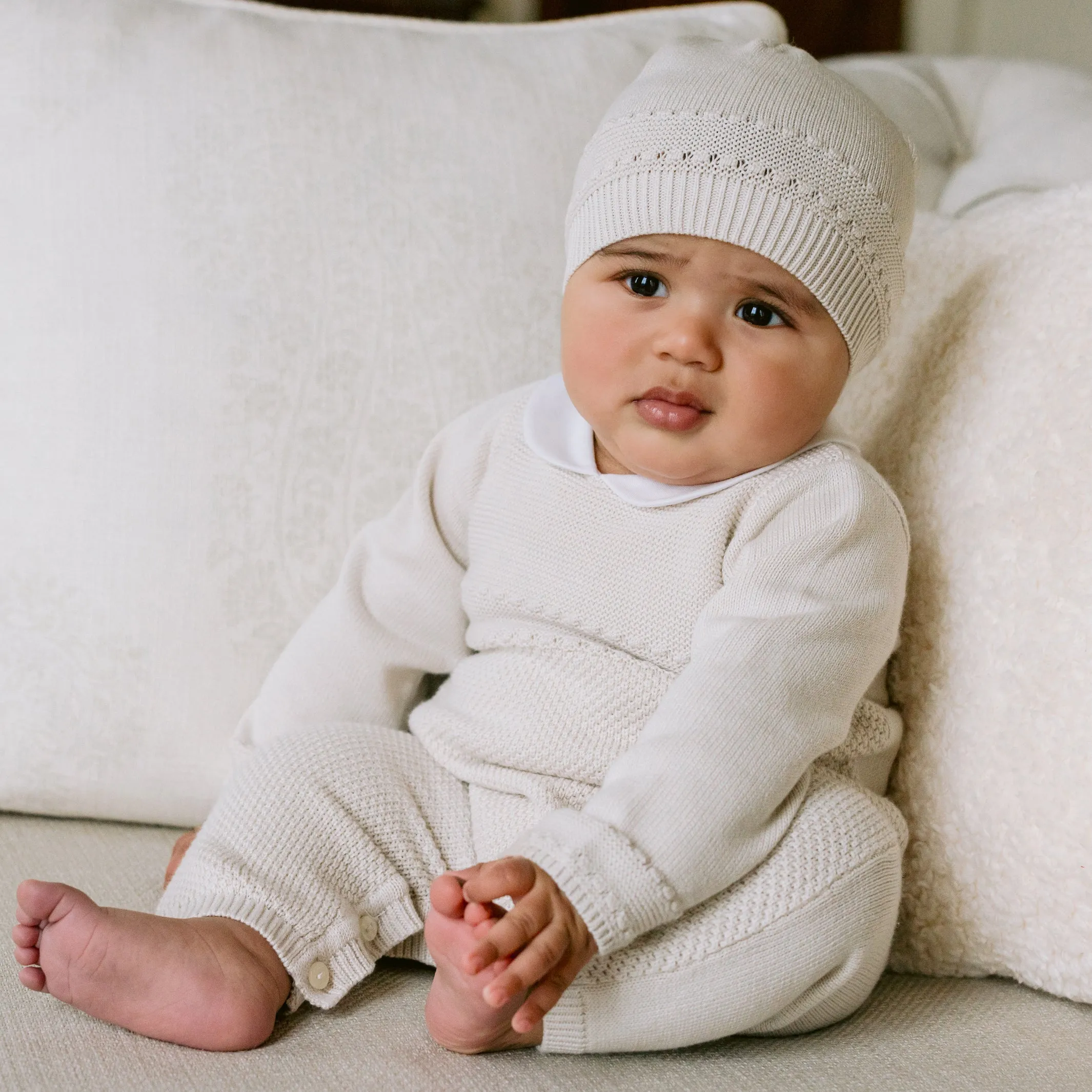Harley Stone Unisex Knit All in One and Hat