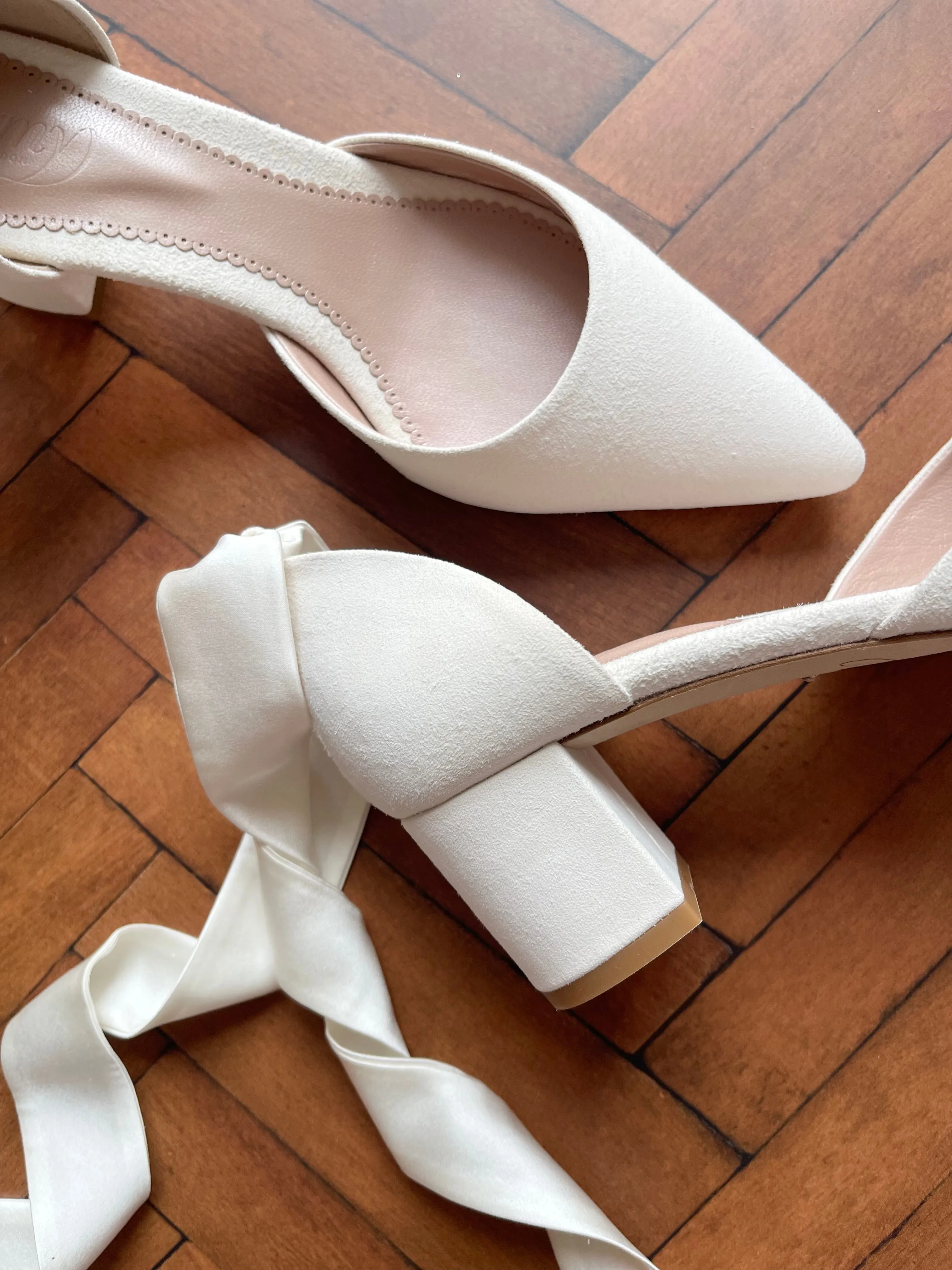 Harriet Low Block Heel