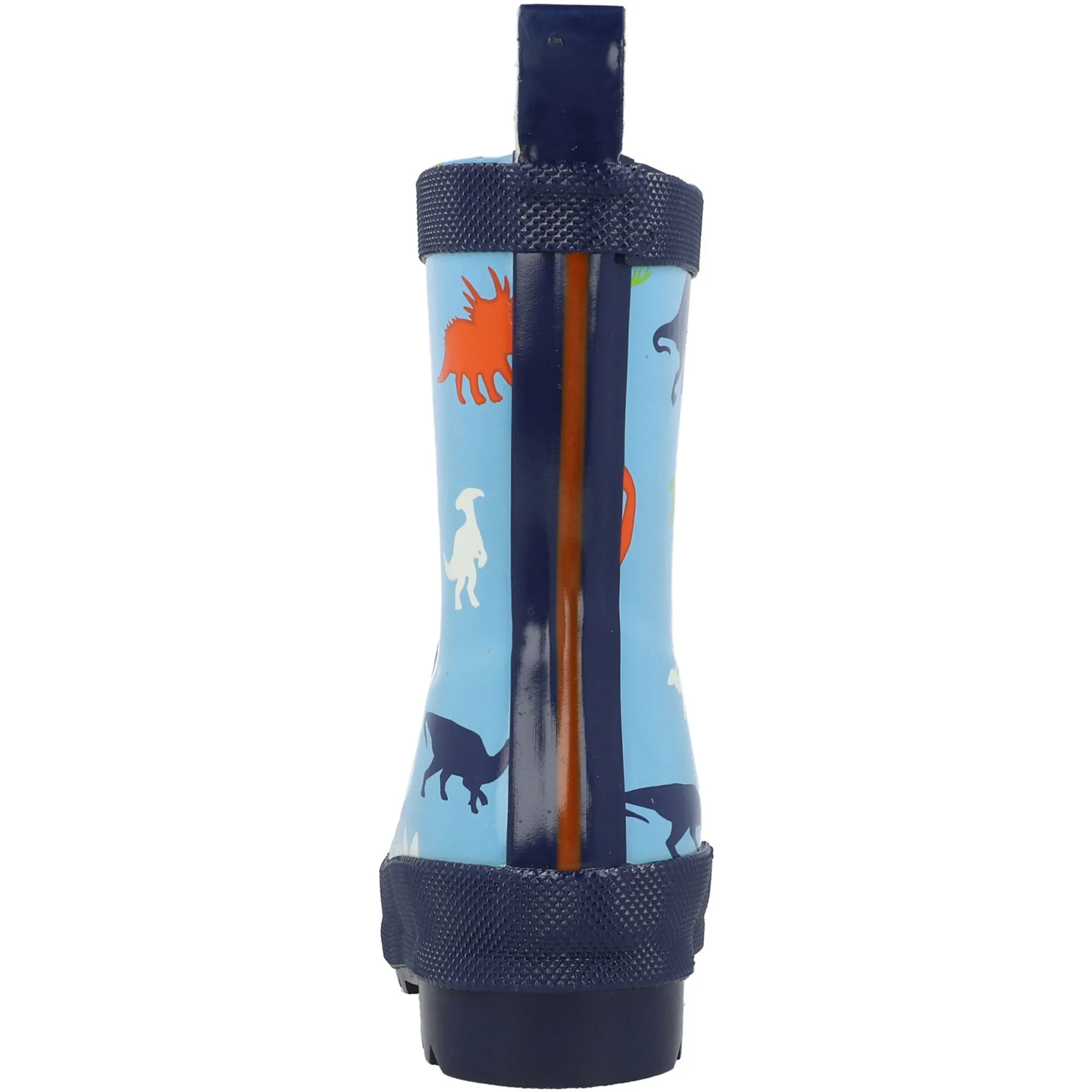 Hatley Shiny Dinos Blue Rain Boots