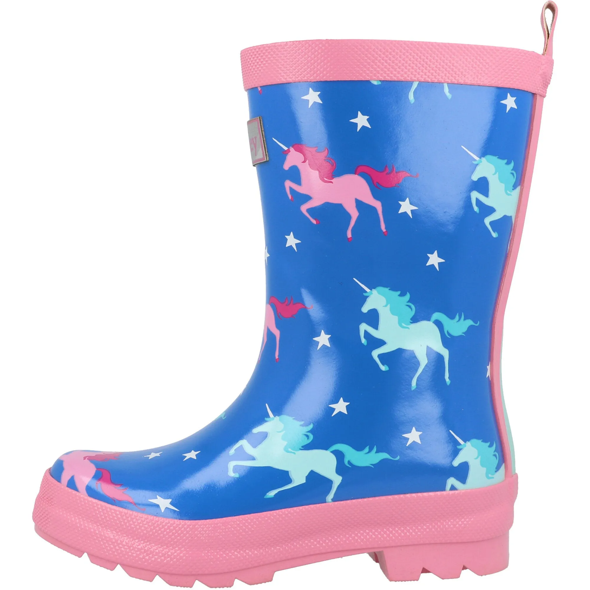 Hatley Twinkle Unicorns Rain Boots Daphne Blue