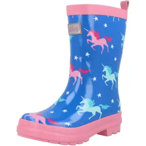 Hatley Twinkle Unicorns Rain Boots Daphne Blue