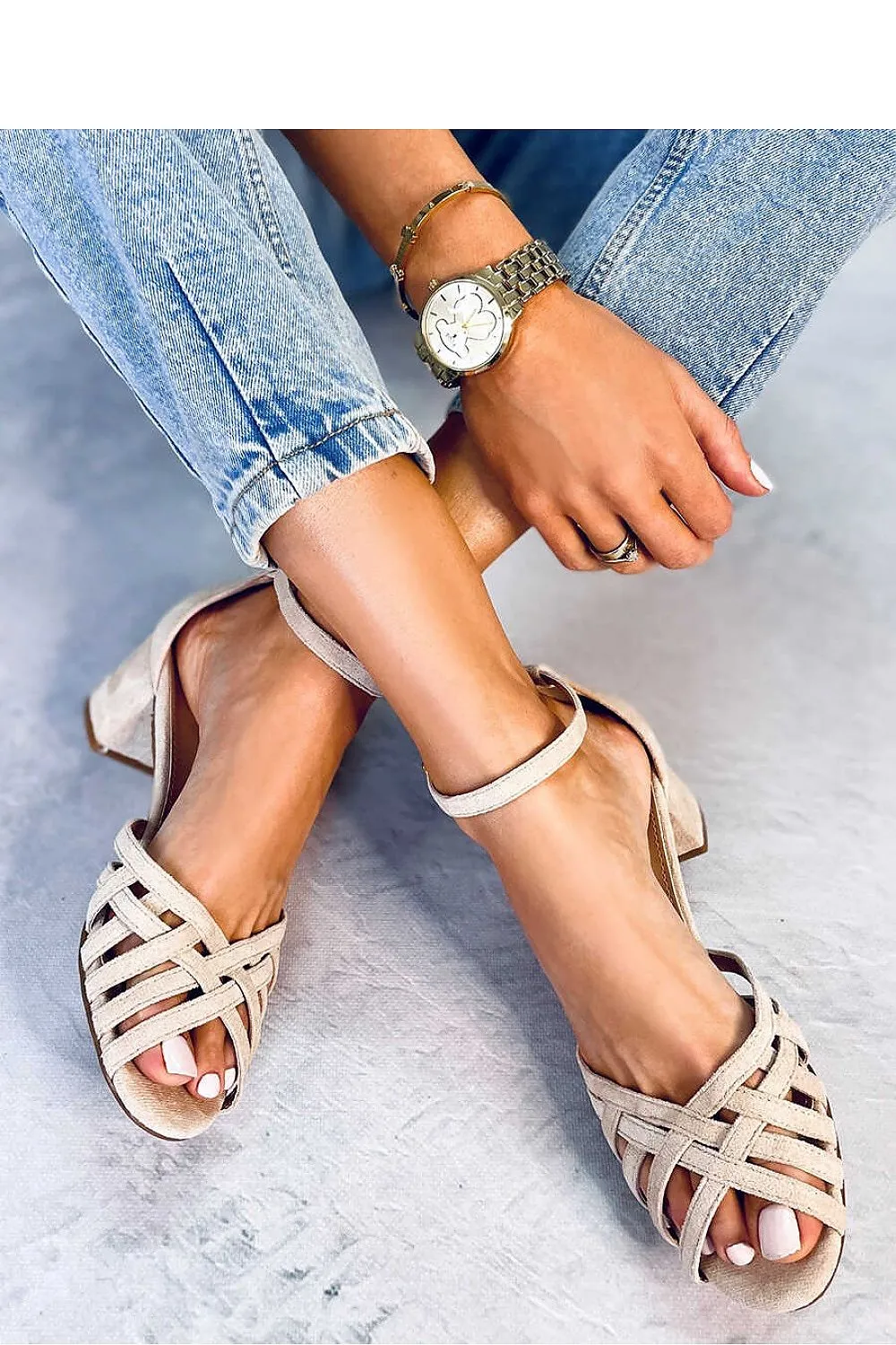Heel sandals