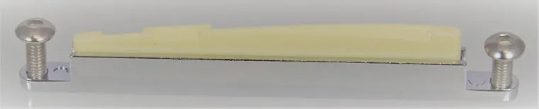Height Adjustable Bridge Insert for Acoustic Guitar
