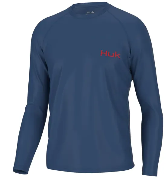 HUK KC FLAG FISH PURSUIT