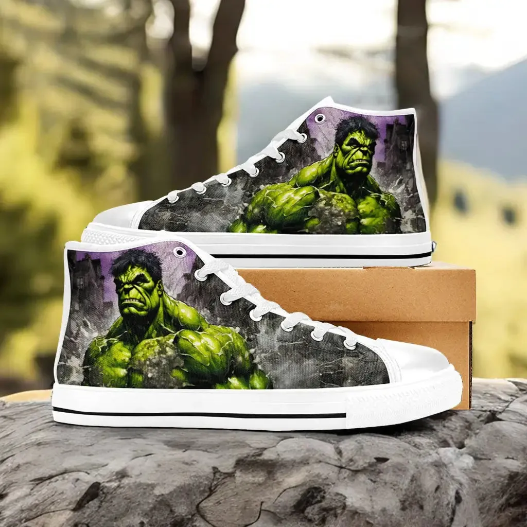 Hulk Shoes High Top Sneakers for Kids and Adults